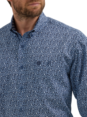 Chemise George Strait Bleu - Homme