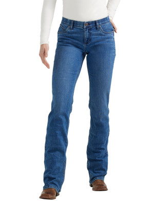 Jeans Ultimate Riding Jean Q-Baby Bootcut Marie Mid-Rise Slim Bootcut - Femme