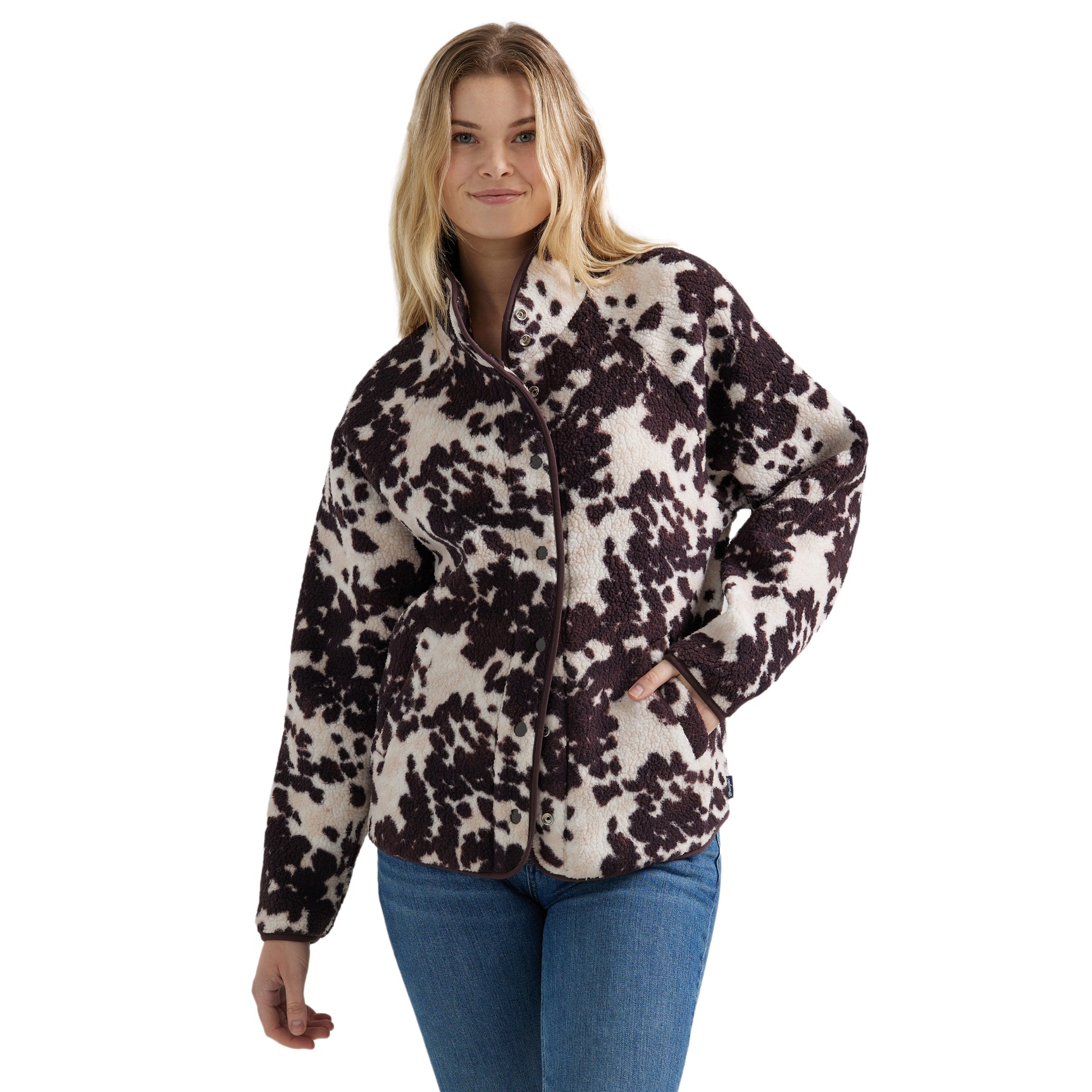 Veste Cowhide Sherpa - Femme