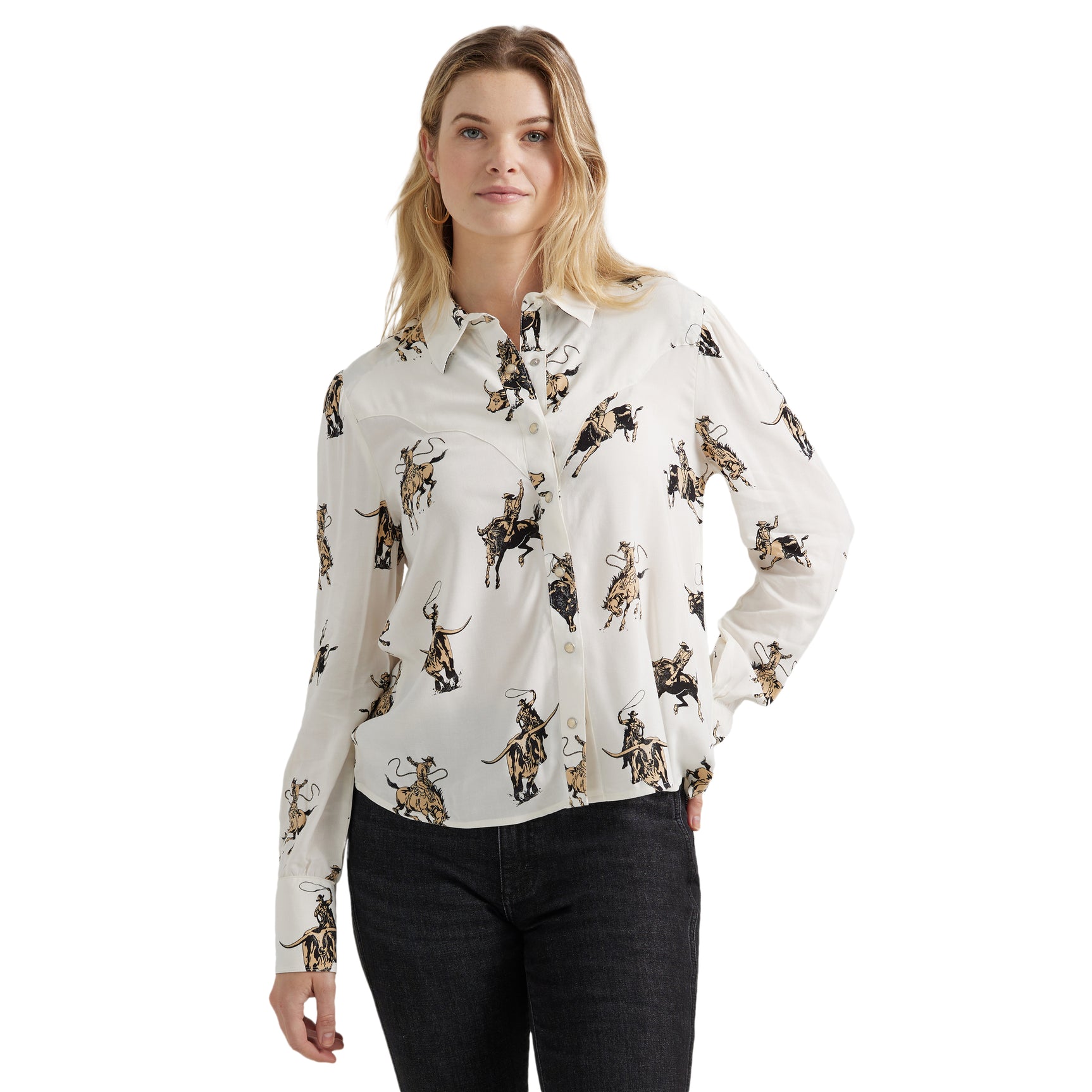 Chemise Drapée Rodeo - Femme