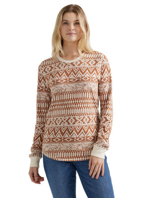 Chandail Knit aztec Americana - Femme