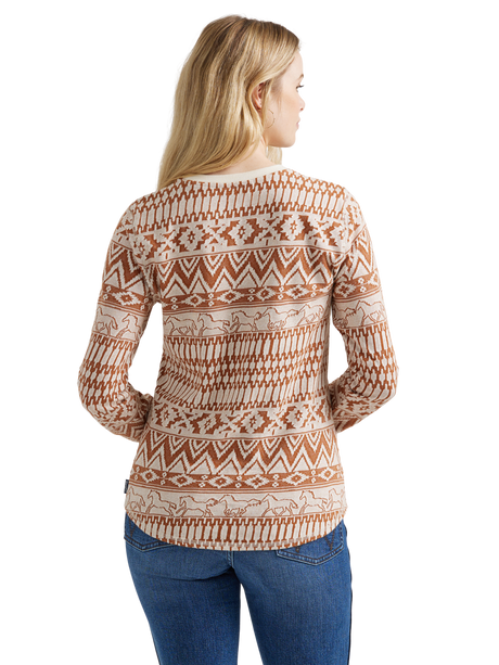 Chandail Knit aztec Americana - Femme