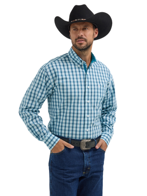 Chemise George Strait Carreauté Retro - Homme