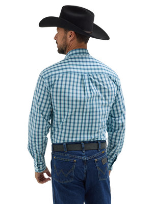 Chemise George Strait Carreauté Retro - Homme