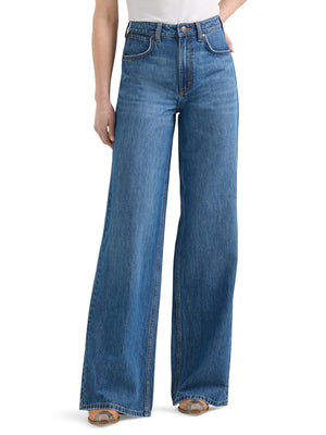 Jeans Retro Yvette Bailey High Rise Wide Leg - Femme