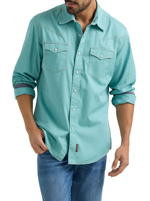 Chemise Retro® Premium Turquoise - Homme