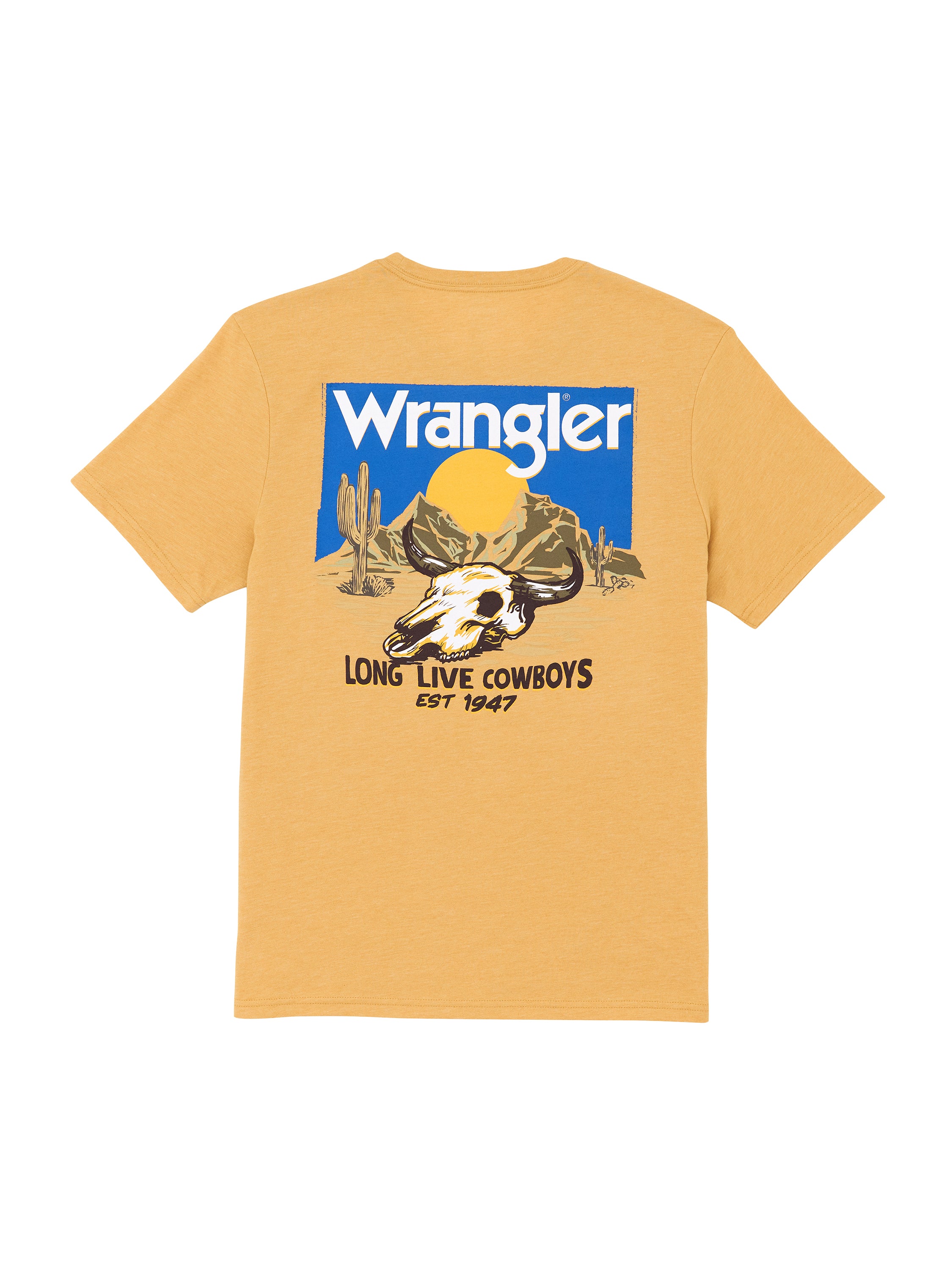 Wrangler Skull Long Live Cowboys T-Shirt - Men's 112365669