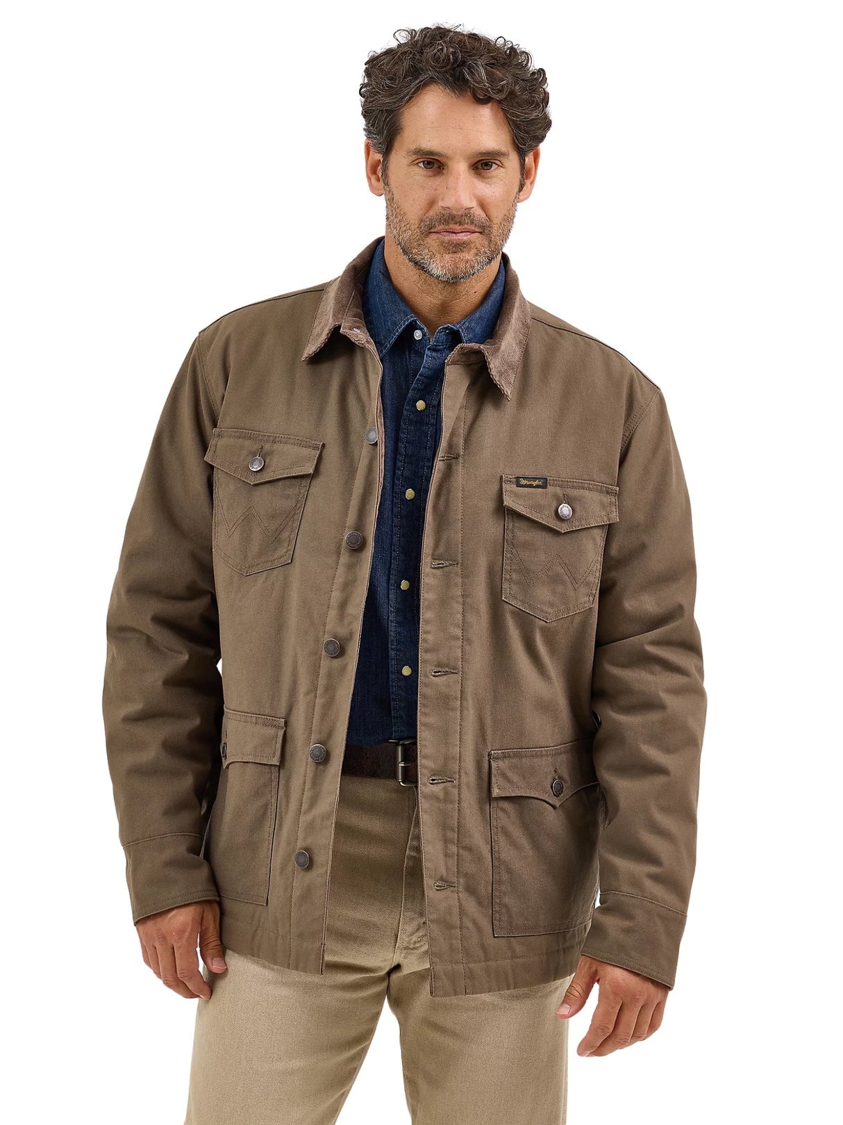 Men's Lined Canvas Barn Coat