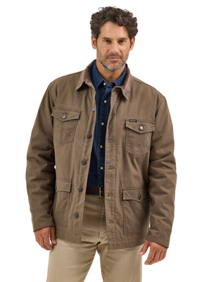 Men's Lined Canvas Barn Coat