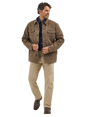 Men's Lined Canvas Barn Coat