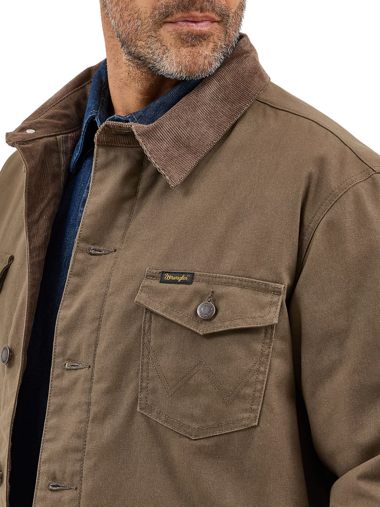 Men's Lined Canvas Barn Coat
