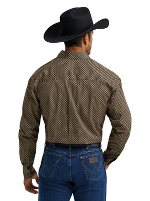 George Strait Brown Multi Shirt - Men