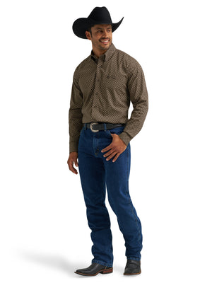 George Strait Brown Multi Shirt - Men
