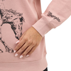 Chandail Crewneck Bucking Steer - Femme