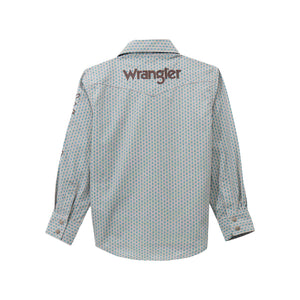 Chemise Western Losanges et broderies - Garçon