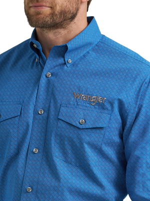 True Blue Western Shirt - Men's