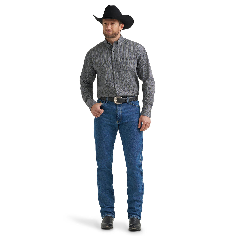 Wrangler Chemise de Travail Western à Manches Courtes pour Hommes Wrangler Chemise de Travail Western à Manches Courtes pour Hommes