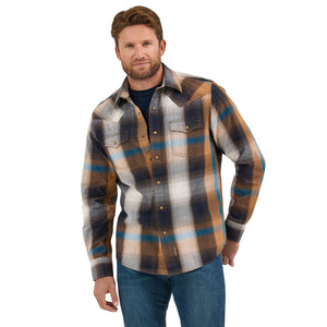 Men's Plaid Western Shirt