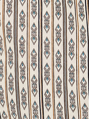 Chemise Western Ecru Stripes - Homme