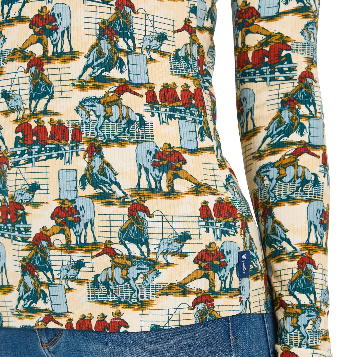 Chandail à col montant Mock Rider - Femme