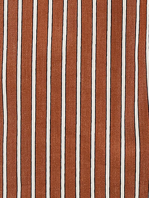 Chemise Western Rust Stripes - Femme