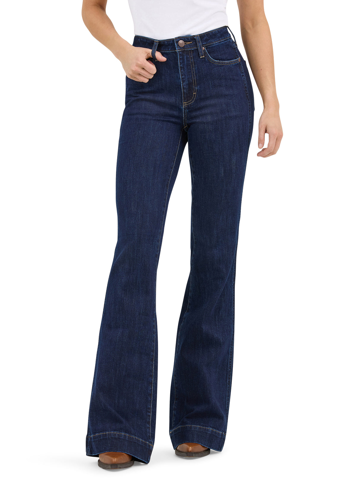 Jeans Retro® Bailey Trouser Taille Haute Vanessa - Femme