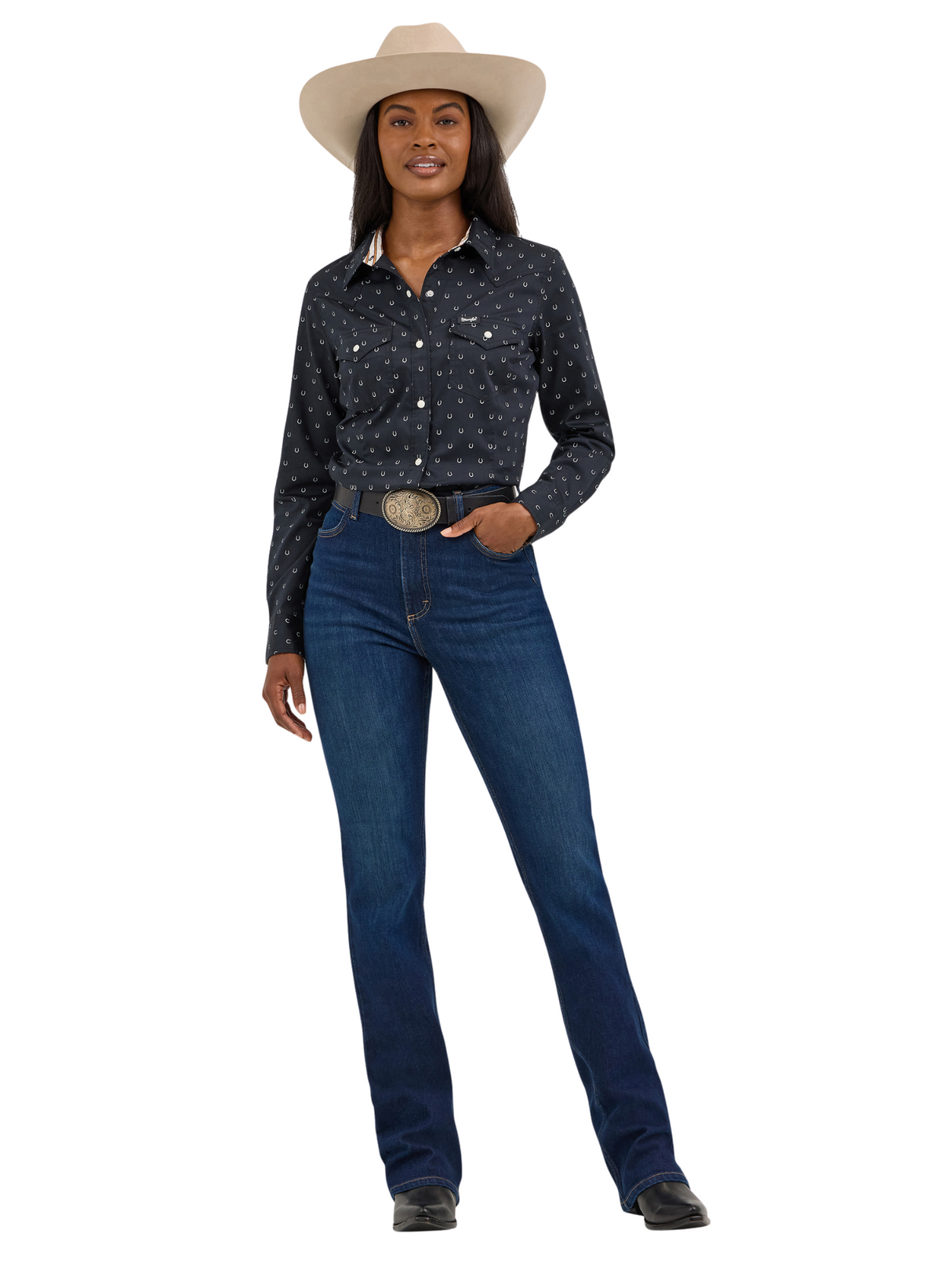 Western Horseshoe Shirt - Women's