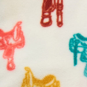 Veste Sherpa Fleece zip saddle - Fille