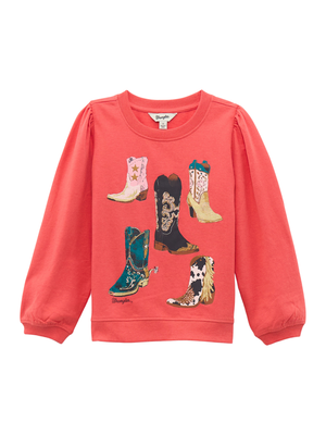 Sweatshirt Cowgirl Boot - Fille