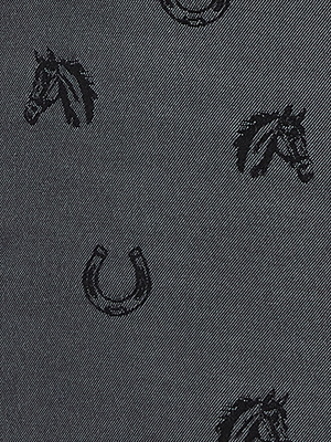 Chemise Western Retro Snap Horseshoe - Femme