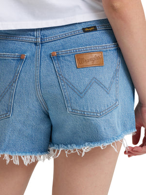 Short Western Cowboy taille haute Riyah - Femme