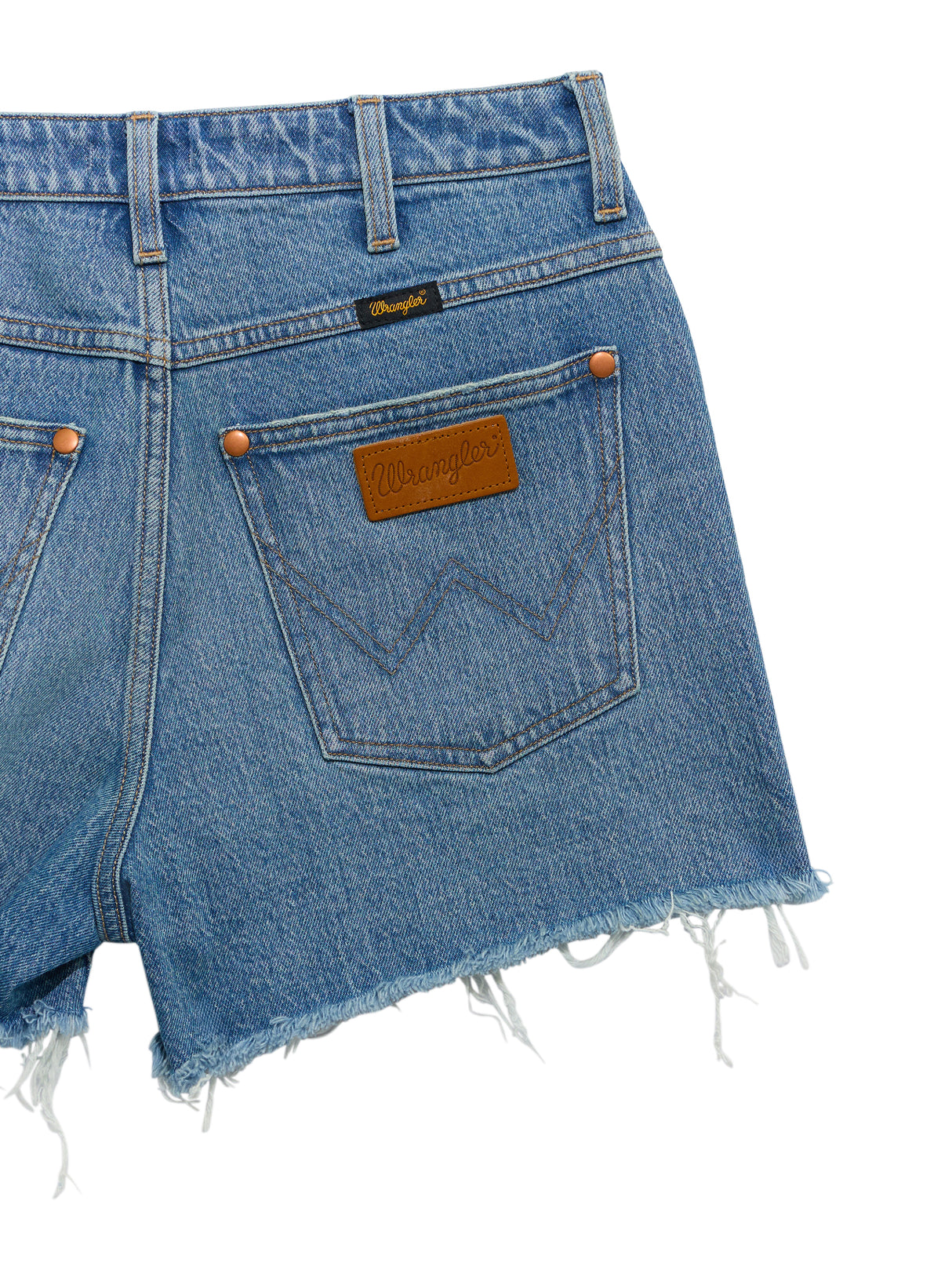 Short Western Cowboy taille haute Riyah - Femme