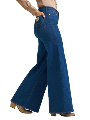 Jeans Western Wrangler® X Lainey Wilson Cheeky Wide Leg - Femme