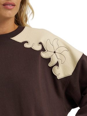 Chandail à col rond Toole Wrangler® X Lainey Wilson - Femme