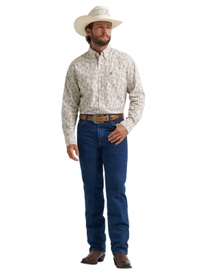 Chemise Western George Strait Walnut - Homme