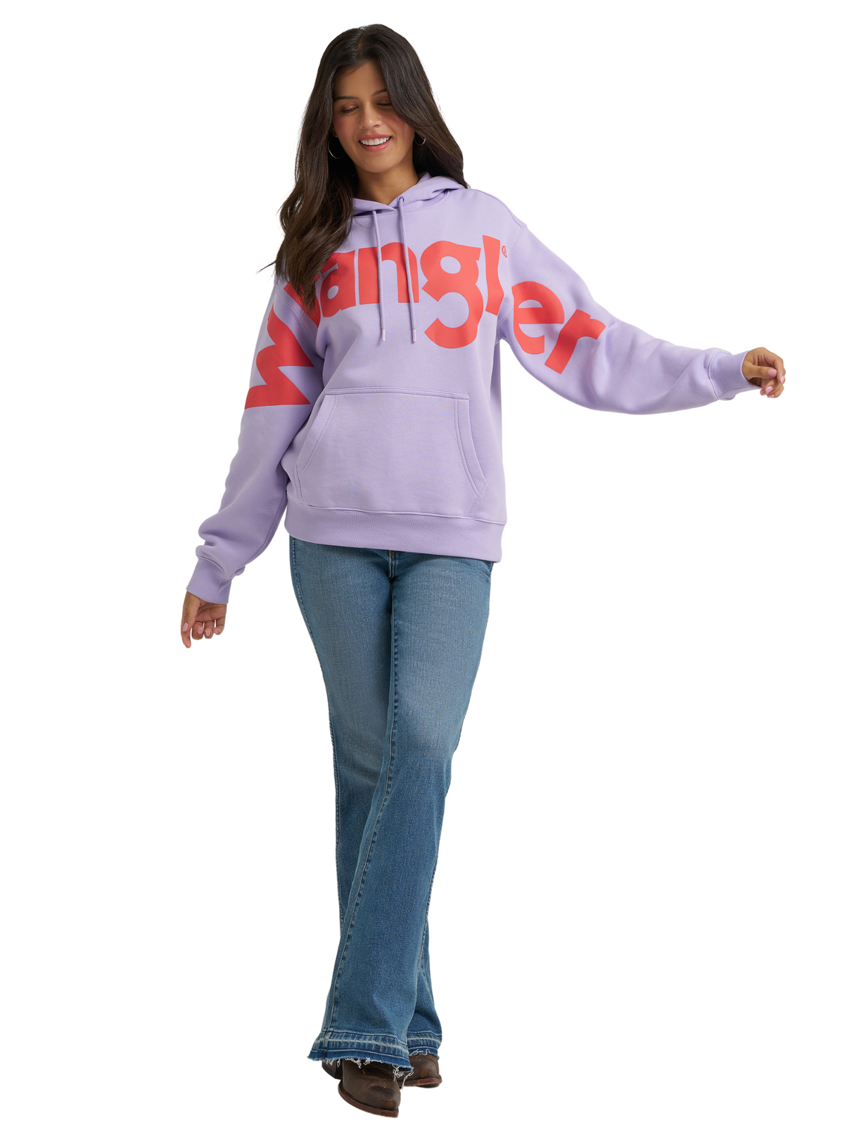 Hoodie Retro® Punchy Mauve - Femme