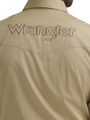 Chemise Western Logo Brune Camo - Homme