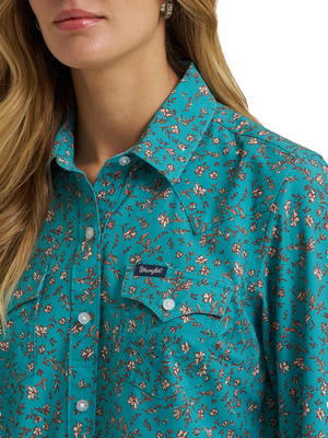 Chemise Western Performance Aria Florale - Femme