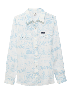 Chemise Western Retro® Americana Desert - Femme