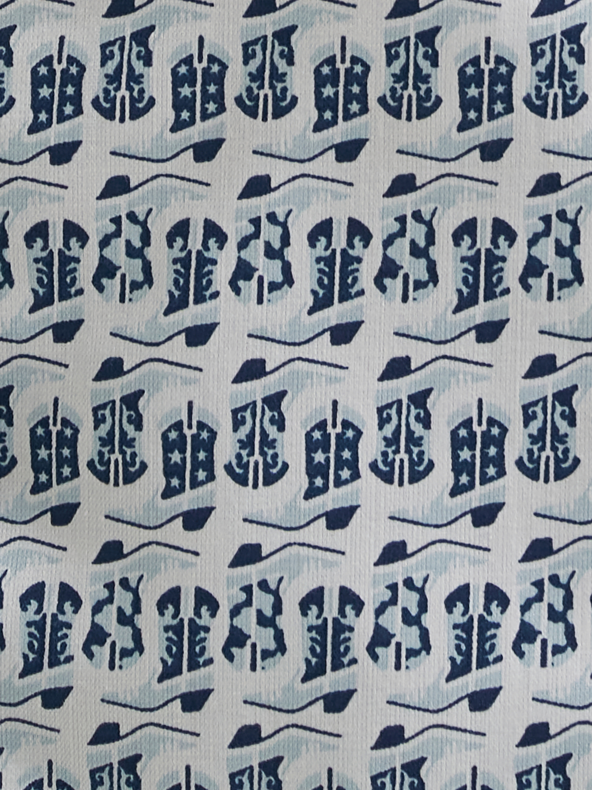 Chemise Western à snaps Blue Boots - Femme