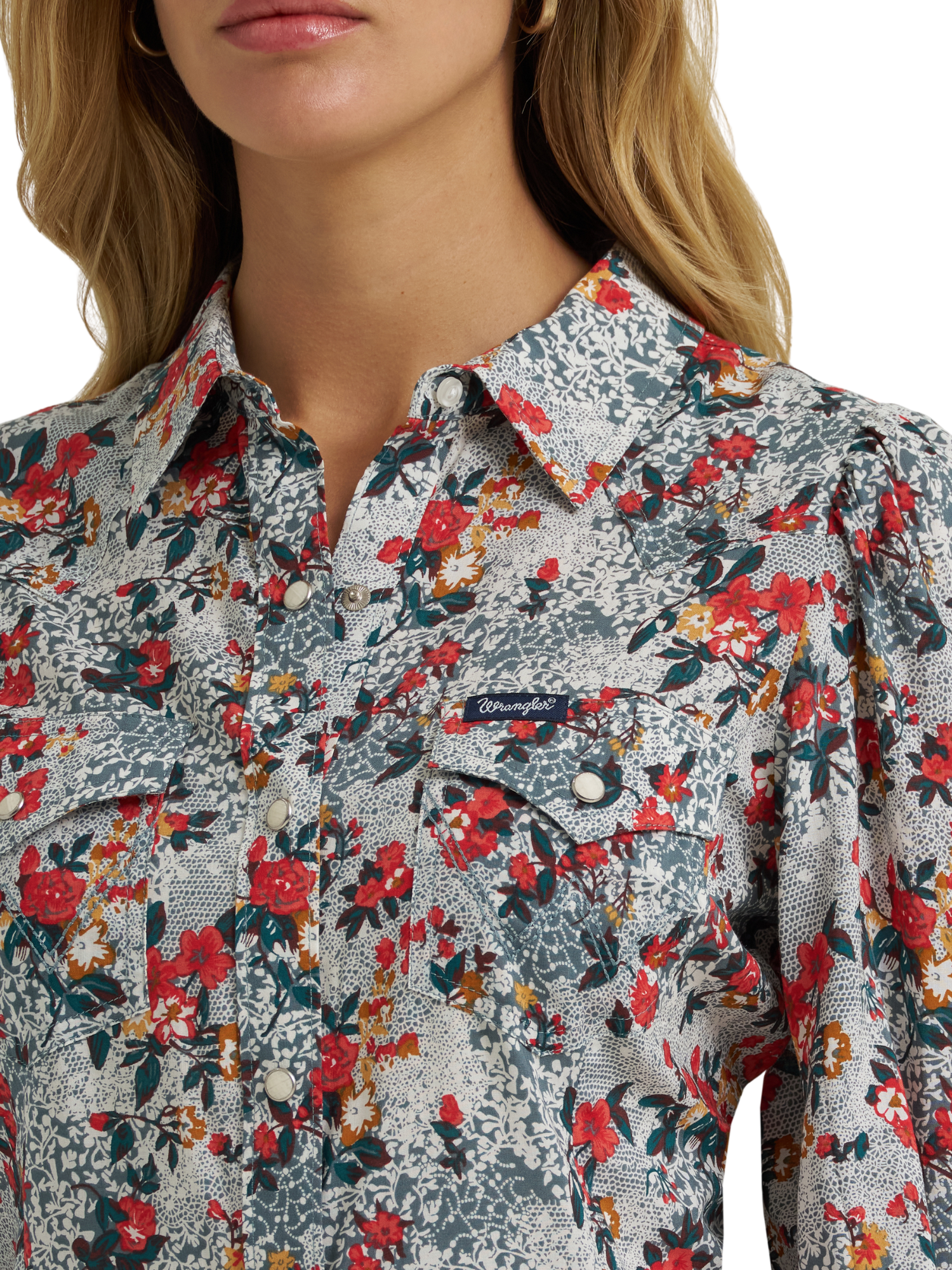 Chemise Blouse Floral - Femme