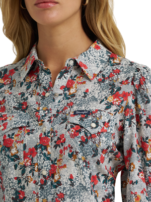 Chemise Blouse Floral - Femme
