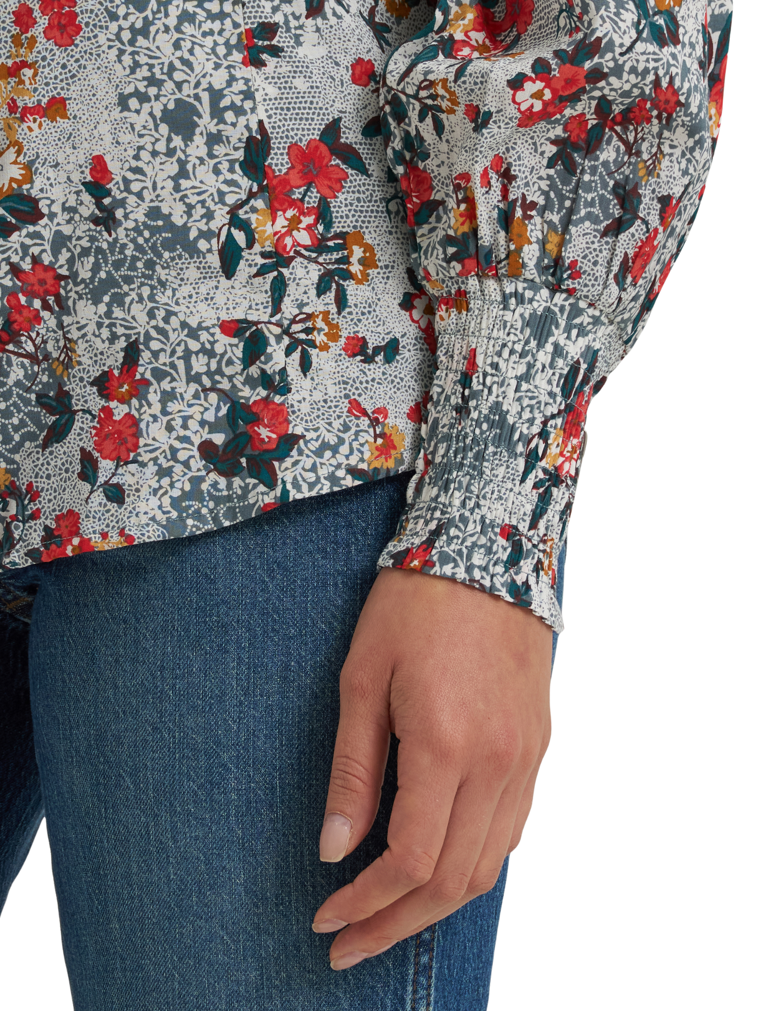 Chemise Blouse Floral - Femme