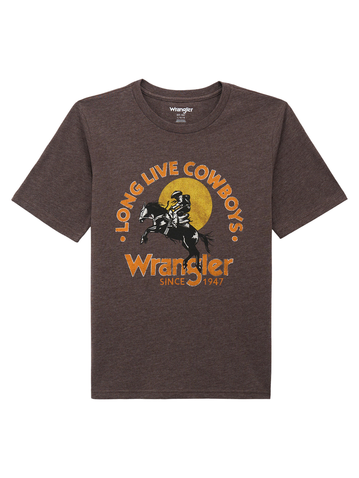 T-Shirt Long Live Cowboys - Garçon