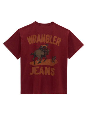 T-Shirt Roper Pomegranate - Femme
