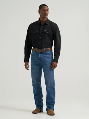 Jay Men's Relaxed Western Bootcut Jeans