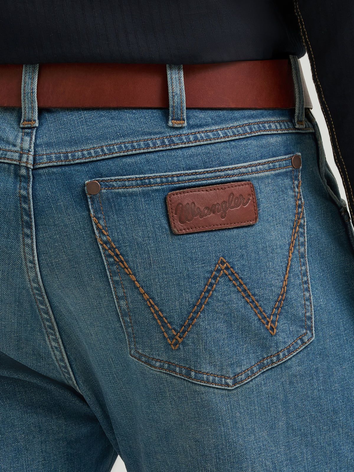 Wes Retro Slim Boot Western Jeans - Men's