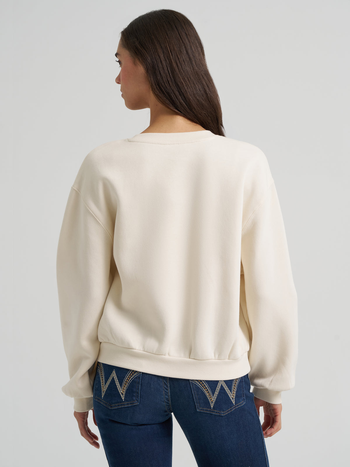 Boot Cream Long Sleeve Sweater - Women's