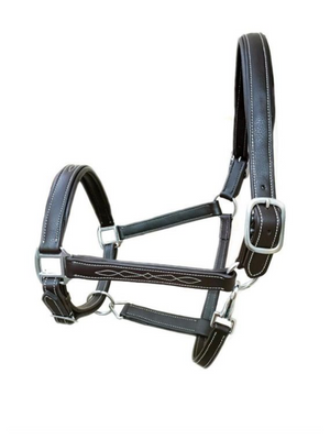 Bromont Ergonomic halter in vegan leather