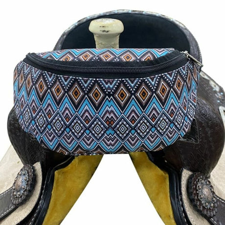 Milageto Sacoche de Selle de Cheval à pommeau, Pochette de compacte Milageto Sacoche de Selle de Cheval à pommeau, Pochette de compacte
